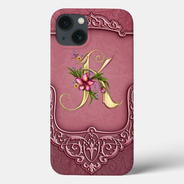 Monogram K iPad Air Case (Back)