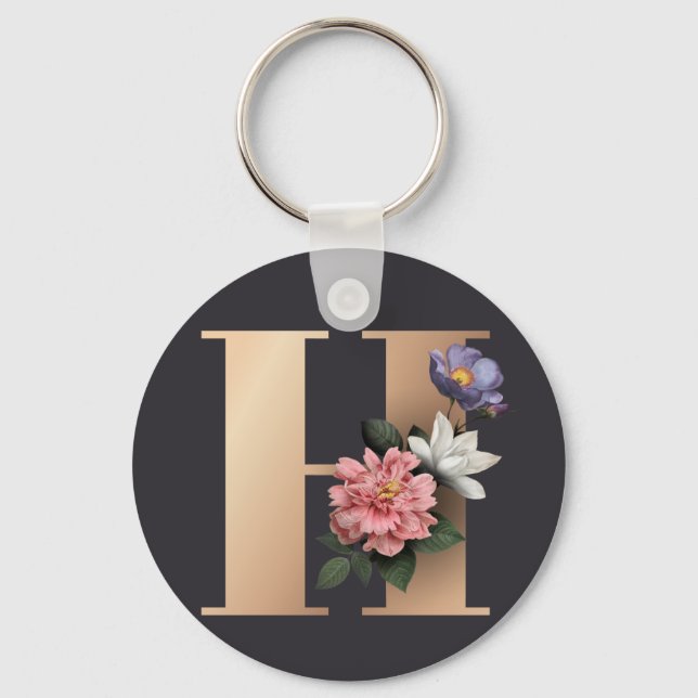 Monogram Key Ring (Front)