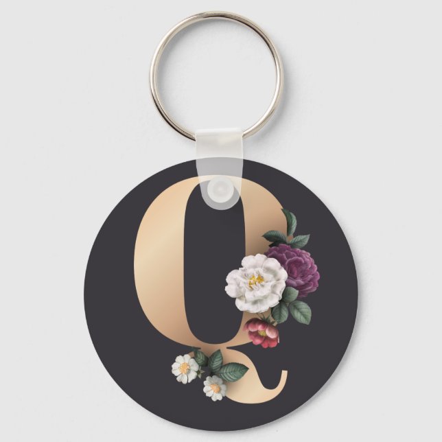 Monogram Key Ring (Front)