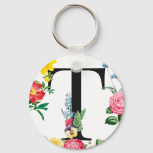 Monogram Key Ring