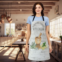 Monogram Kitchen Herb Wood Family Name