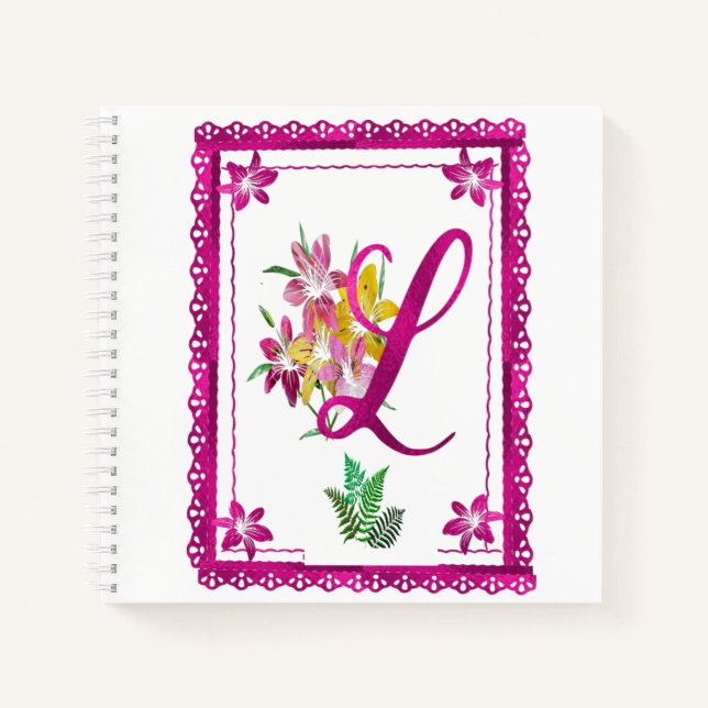 Monogram L: Notebook (Front)