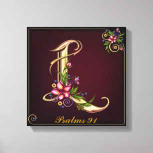 Monogram L Premium Wrapped Canvas (Gloss)