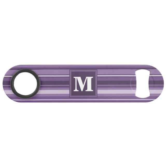 Monogram Lavender stripes (Front (Horizontal))