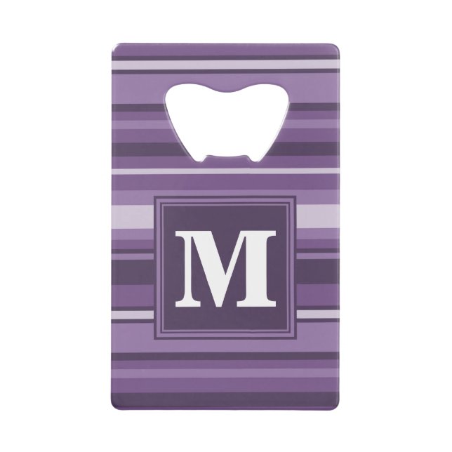 Monogram Lavender stripes (Front)