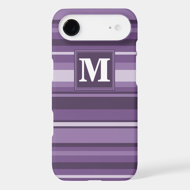Monogram Lavender stripes (Back)
