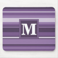 Monogram Lavender stripes