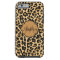 Monogram Leopar Print Pattern iPhone Case