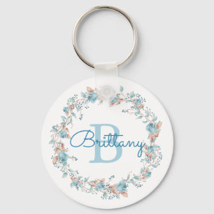 Monogram - letter B, custom Key Ring