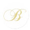 Monogram Letter B Golden Single