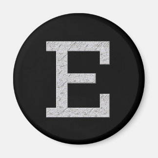 Monogram Letter E Magnet