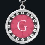 Monogram Letter G Pendant Necklace<br><div class="desc">Show your pride in your initials wearing a monogram letter pendant.The initial silver pendant also makes a memorable gift for any special occasion for the important people of your life.</div>