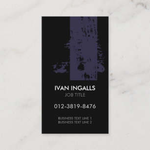 Monogram Letter I Business Card