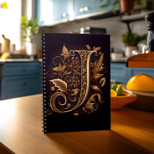 Monogram Letter J Notebook