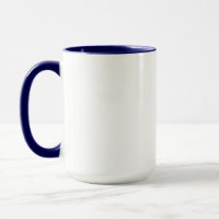 Monogram letter K mug
