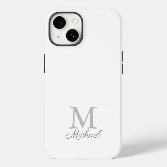 Monogram light fog  Case-Mate iPhone case (Back)