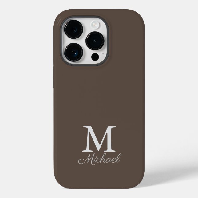 Monogram light fog  Case-Mate iPhone case (Back)