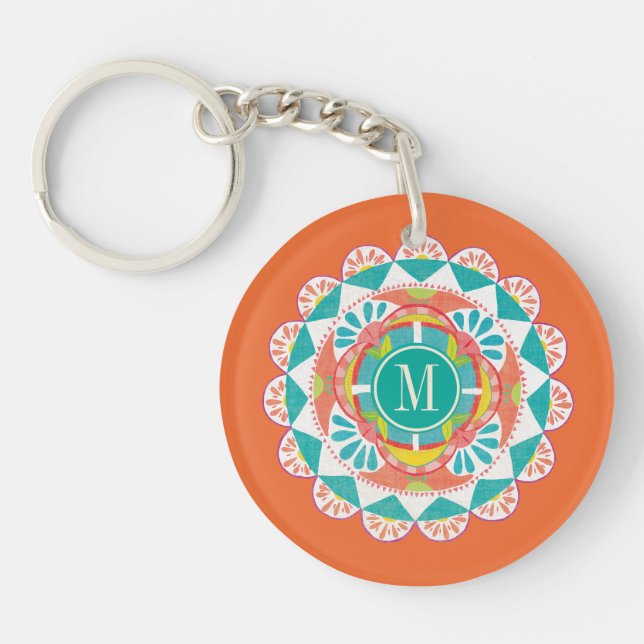 Monogram | Like Frida IV Key Ring (Front)