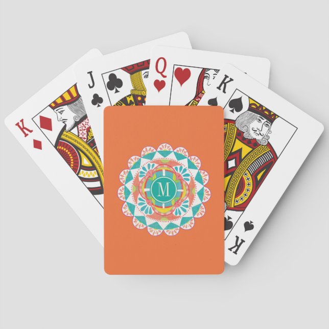 Monogram | Like Frida IV Playing Cards (Back)