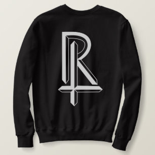 monogram logo combination of letters R and T Sweat Sweatshirt