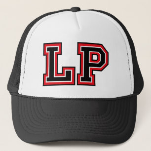 Monogram 'LP' initals Trucker Hat