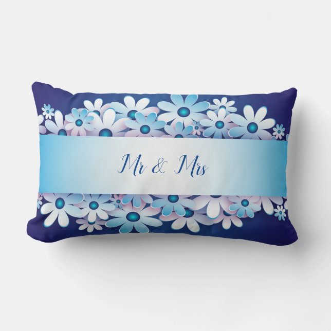 Monogram Lumbar Pillow (Front)