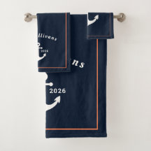 Monogram Luxury Navy Miami Yacht Anchor Coral