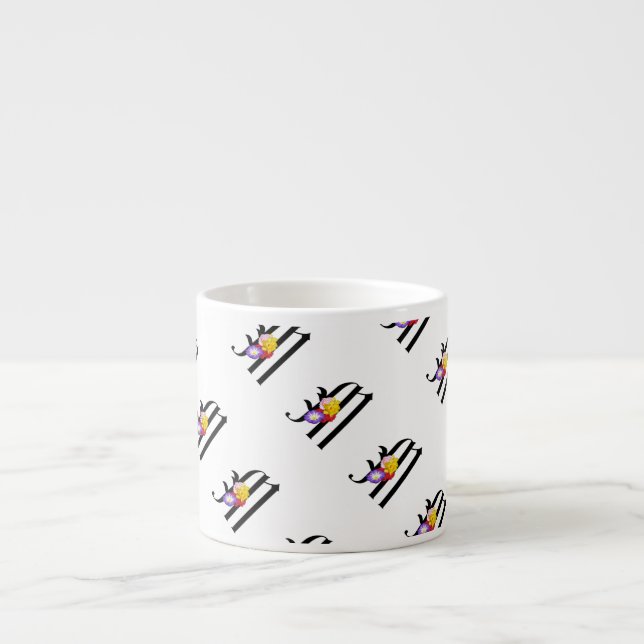 Monogram M   Espresso Cup (Front)