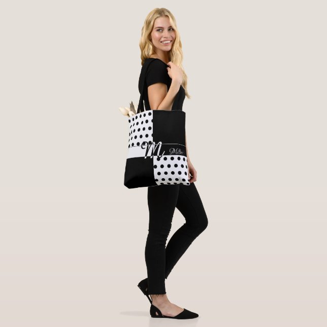 Monogram M Tote Bag (On Model)