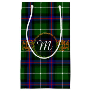 Monogram MacDonald Of The Isles Tartan Small Gift Bag