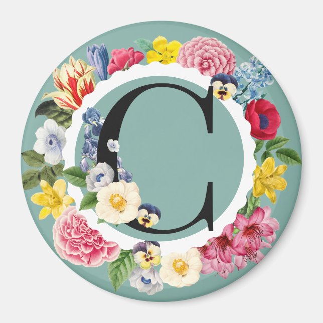 Monogram Magnet (Front)