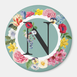 Monogram Magnet