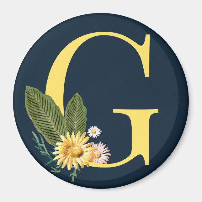 Monogram Magnet (Front)