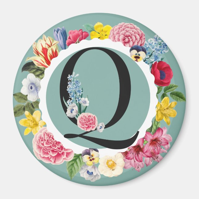 Monogram Magnet (Front)