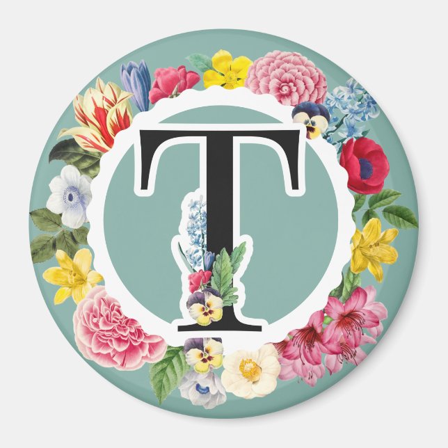 Monogram Magnet (Front)