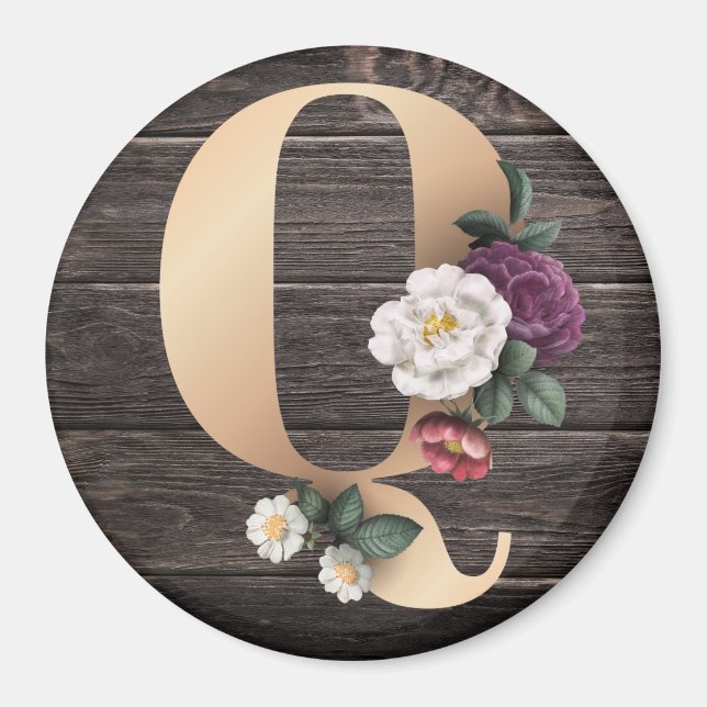 Monogram Magnet (Front)