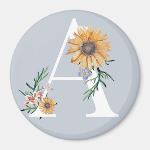 Monogram Magnet
