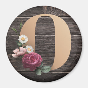 Monogram Magnet