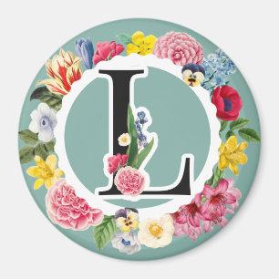 Monogram Magnet