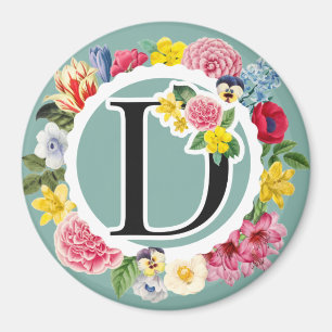 Monogram Magnet