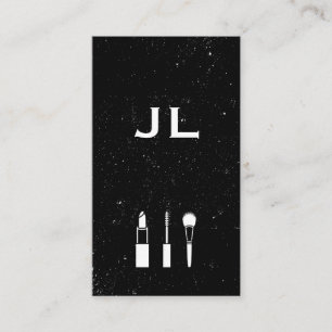 Monogram / Makeup and Beauty Business Card