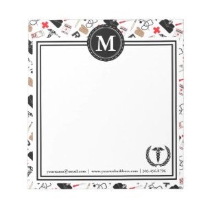 Monogram - Medical Design  Notepad