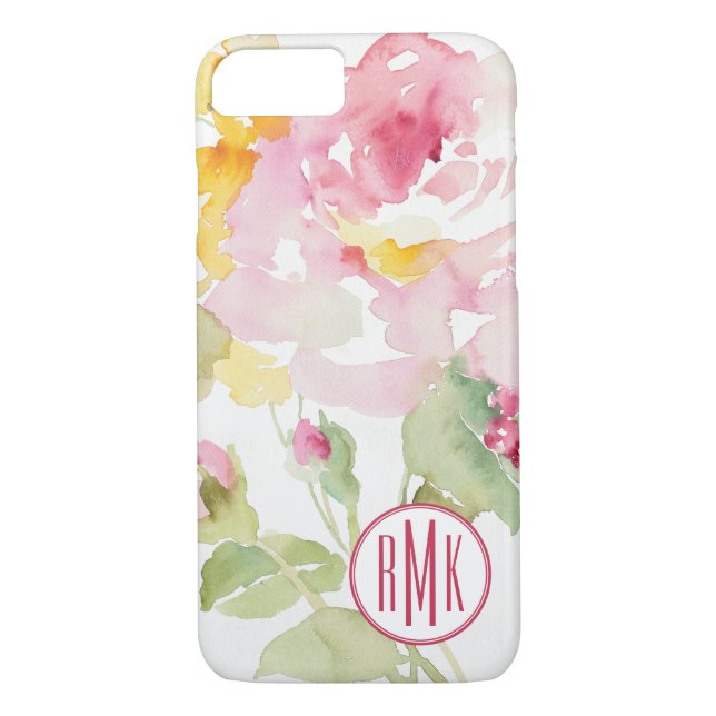 Monogram | Mid July Case-Mate iPhone Case (Back)