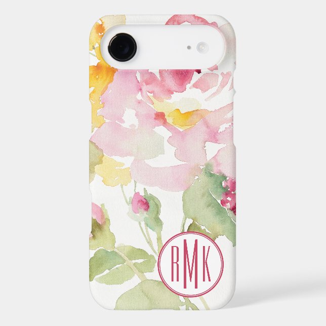 Monogram | Mid July Case-Mate iPhone Case (Back)