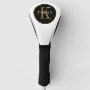 Monogram Midnight Gold ID938 Golf Head Cover