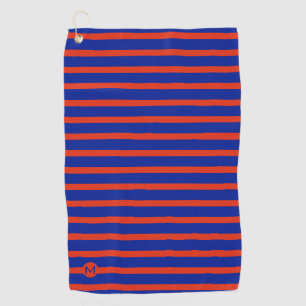 Monogram Mini RB Striped Golf Towel