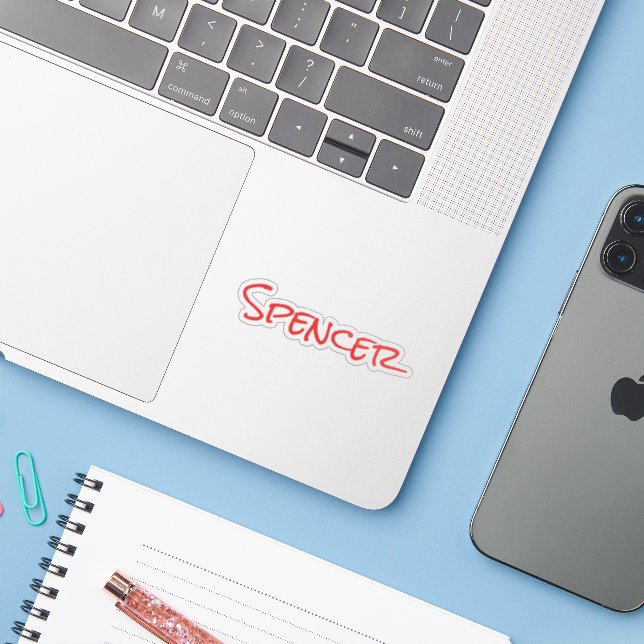 Monogram minimalist custom name  (Laptop w/ iPhone)
