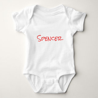 Monogram minimalist custom name baby bodysuit