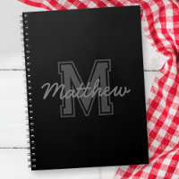 Monogram Modern Boy Preppy Back-To-School Homework