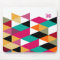 Monogram Modern Colourful Geometric Pattern